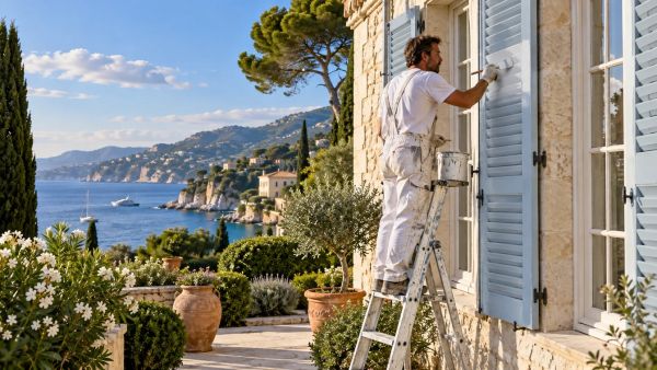 5 raisons de solliciter un peintre en bâtiment à Beaulieu-sur-Mer